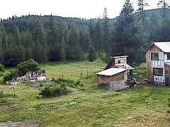 Drone homestead scene