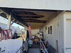 Handicap ramp to front door Handicap ramp to front door