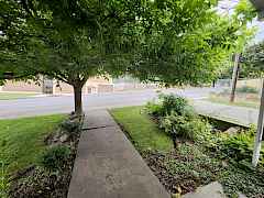 Front walk Front walk